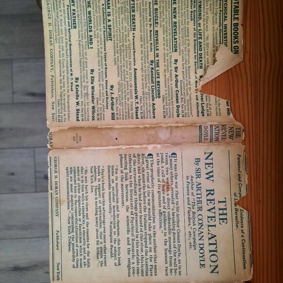 The New Revelation by Arthur Conan Doyle (1918) - Picture 9 of 9